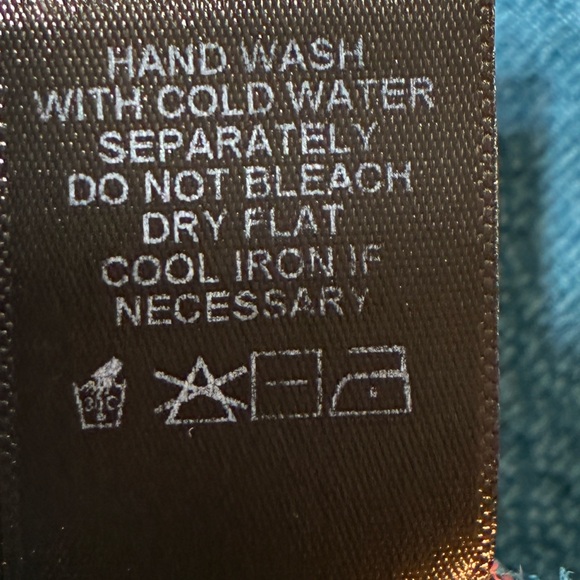 Baea Los Angeles Top Women’s 1X Teal Floral Long Sleeve Shirred Cuffs Flowercore - Picture 7 of 15